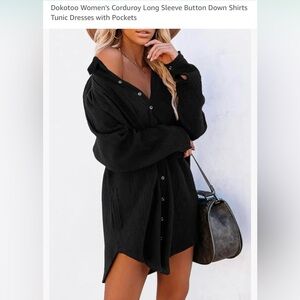 Dokotoo women's corduroy dress.